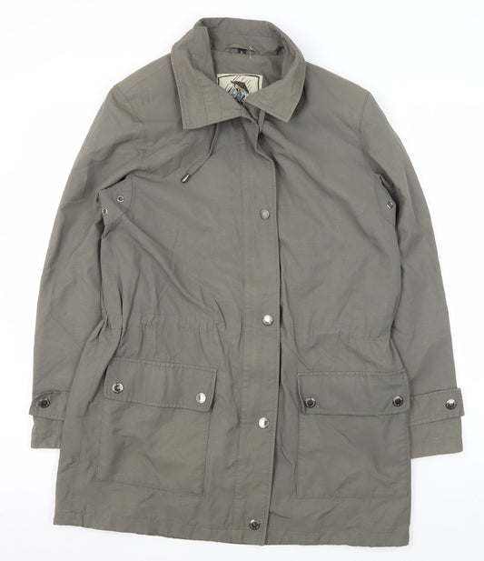 Four Seasons Women's Green Parka Coat M