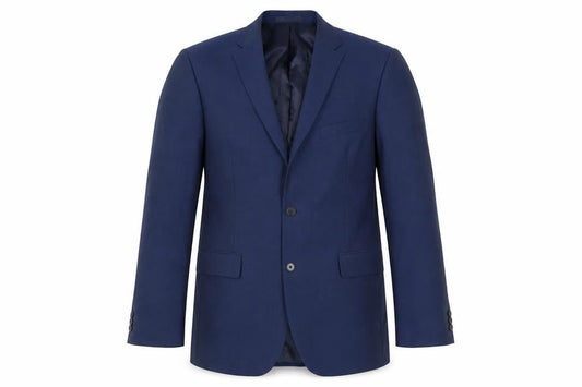 Debenhams Men's Blue Wool Blend Blazer Size 42 Regular