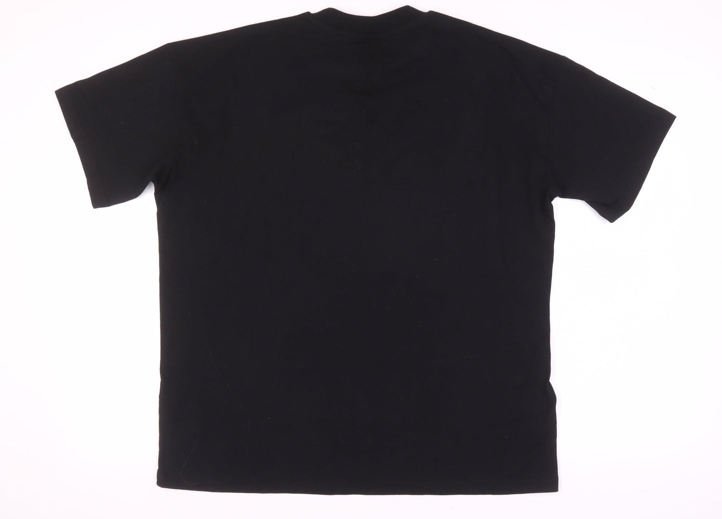 boohooMAN Black Crew Neck Men's T-Shirt, Size S