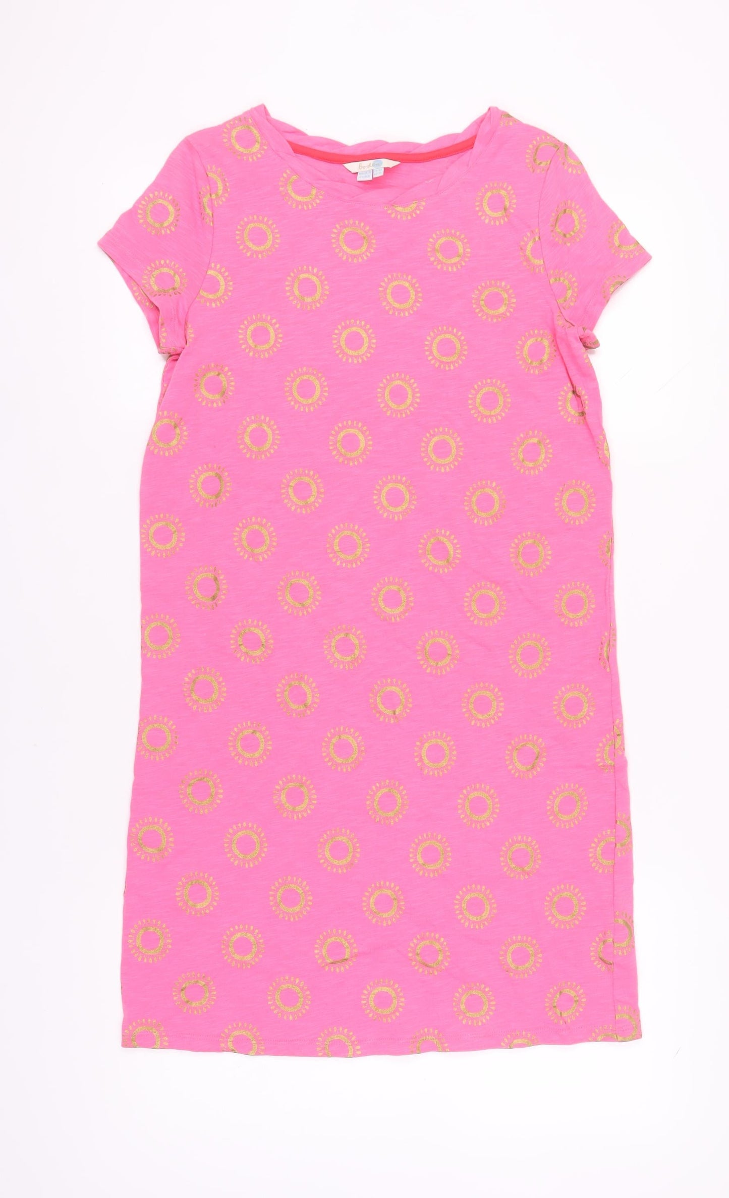 Boden Womens Pink Graphic Nightshirt Size 10