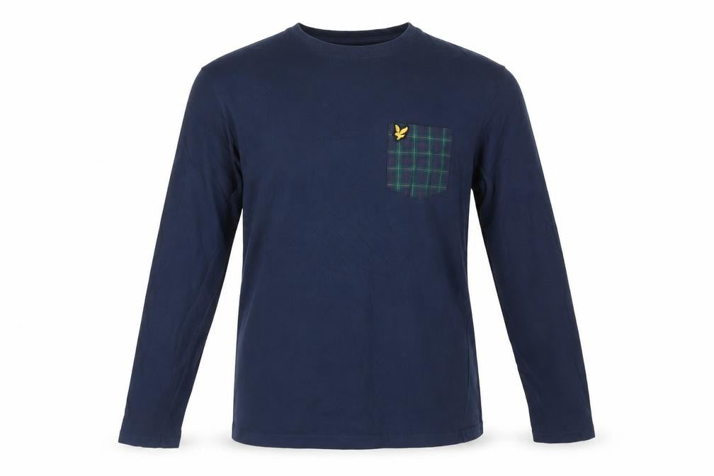 Lyle & Scott Boys Blue Pyjama Top 14-15 Years