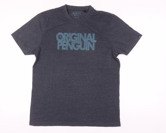 Original Penguin Men's Grey XL Graphic T-Shirt