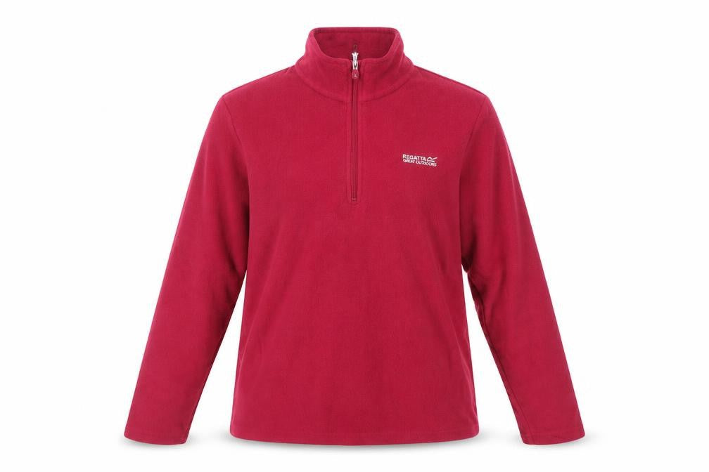 Regatta Women's Red Pullover Fleece Sweatshirt, Size 10