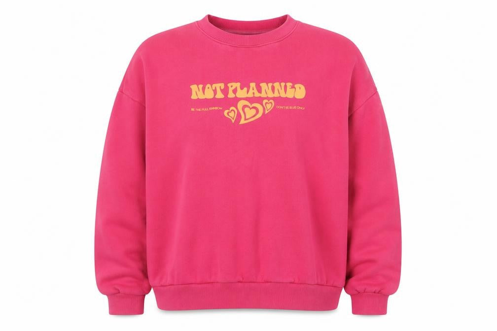 Pull&Bear Women’s Pink Pullover Sweatshirt M