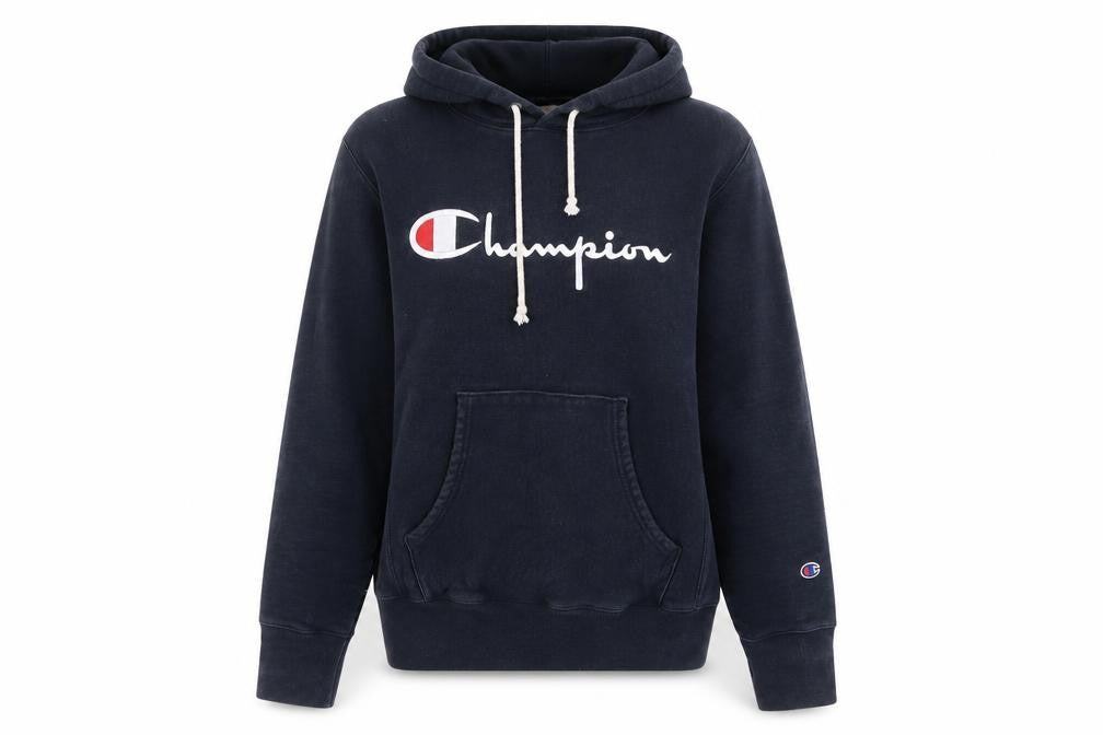 Champion Unisex Black Hoodie - Medium, Pullover, Cotton