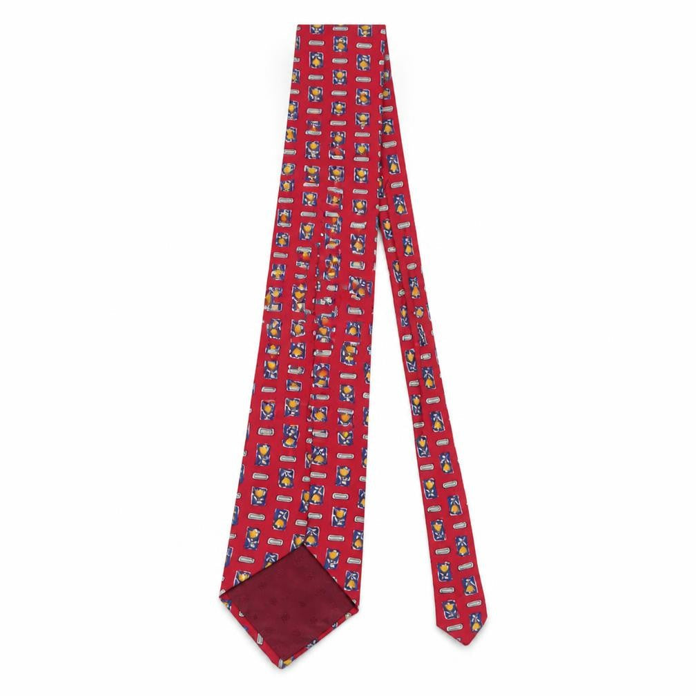 Jonelle Silk Men's Red Floral Tie