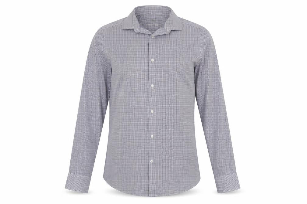 Next Men's Multicolour Slim Fit Check Shirt Size 15.5
