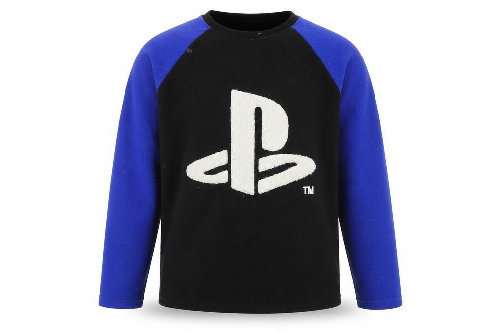 SICEM Boys PlayStation Sweatshirt 12-13Y Black Blue