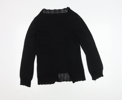 Planet Women's Black XS Cardigan V-Neck