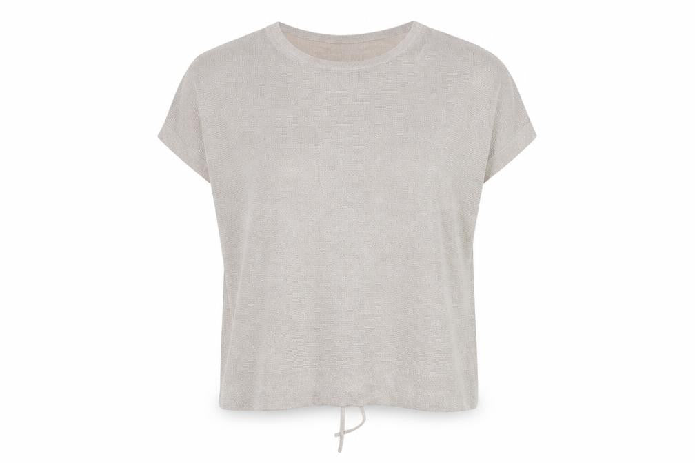 Wallis Women's Beige Knit Top M Round Neck