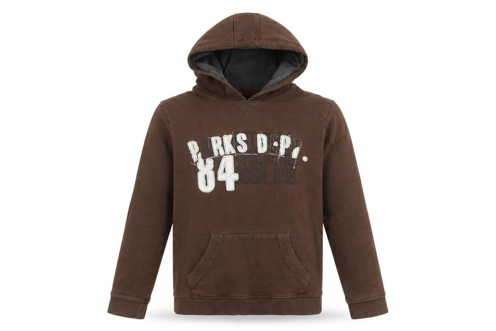 Marks & Spencer Girls Brown Hoodie, 13-14 Years, Cotton Blend