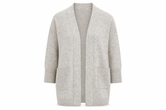 Monsoon Women's Grey Cardigan, Size S, V-Neck