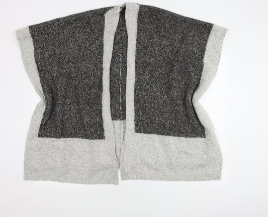 Roman Women's Grey Cape Jumper Sleeveless Knit S