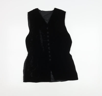 Marks & Spencer Women's Black Sleeveless Blouse