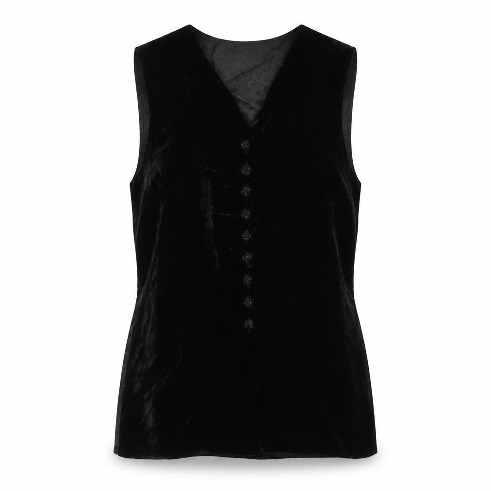 Marks & Spencer Women's Black Sleeveless Blouse