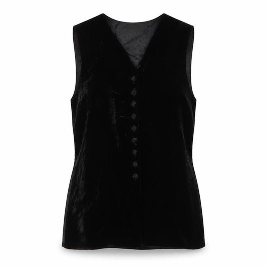 Marks and Spencer Women's Black Sleeveless Blouse