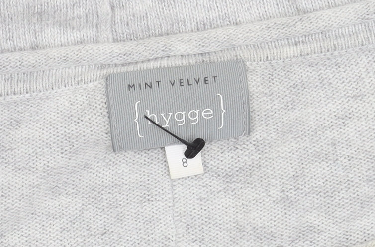 Mint Velvet Women’s Grey Jumper with Sequin Accents