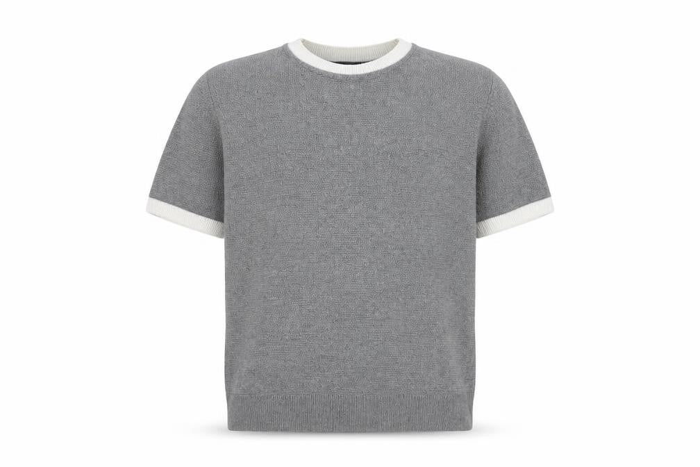 boohooMAN Grey Crew Neck T-Shirt, Men's M