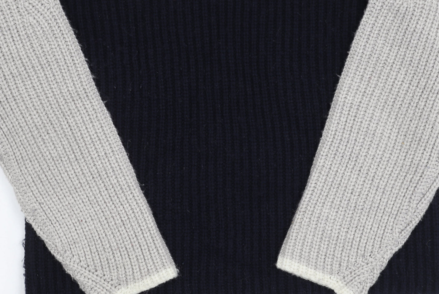 Marks and Spencer Women's Blue High Neck Pullover Jumper S