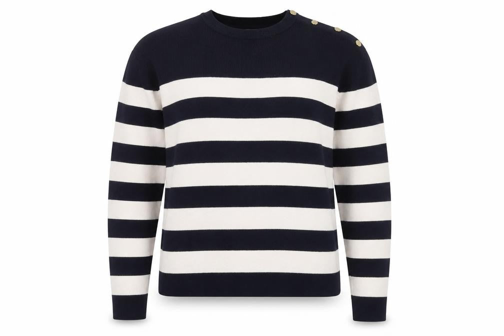 Marks & Spencer Women's Multicoloured Striped Jumper