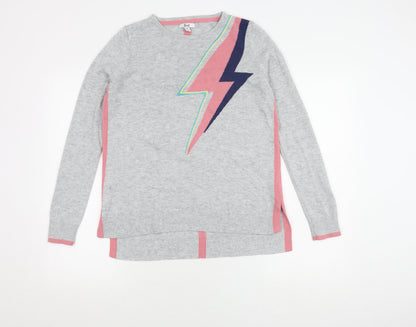 Khost Women's Grey Pullover Jumper Size 8