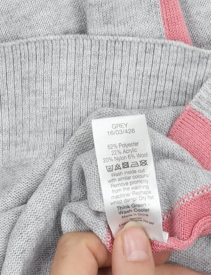 Khost Women's Grey Pullover Jumper Size 8