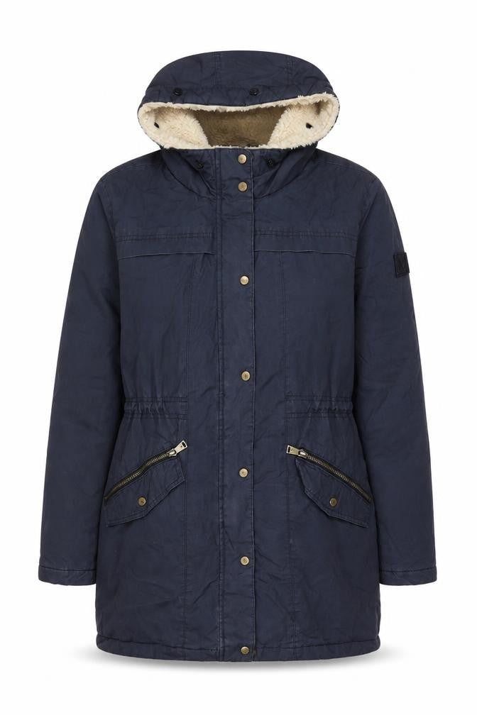 Lauren Ralph Lauren Women's Blue Parka Jacket - Size S