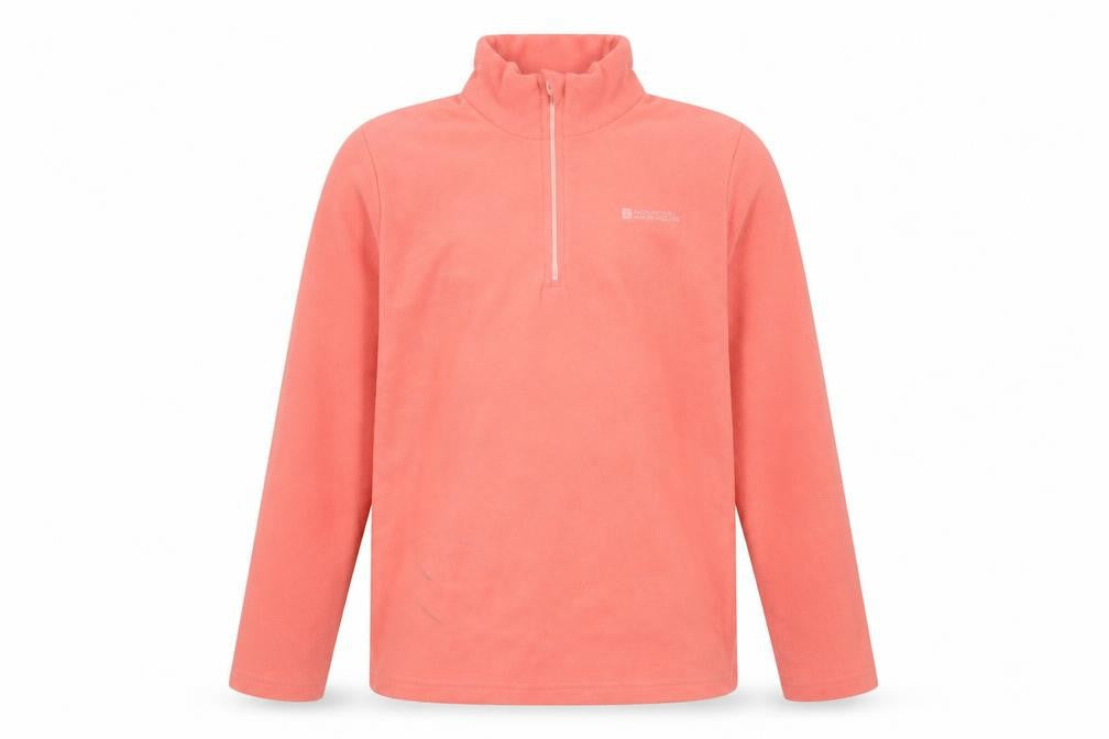 Mountain Warehouse Girls Pink Fleece Pullover Sweatshirt, 13 Years