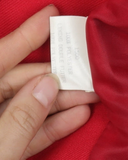 Eastex Women's Red Blazer, Size 16, Lined, Polyester