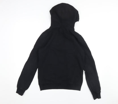 Jack Wills Women's Black Pullover Hoodie Size 6