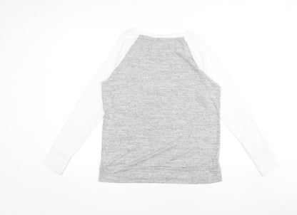 Gap Women's Grey Crew Neck Pullover Jumper, Size S