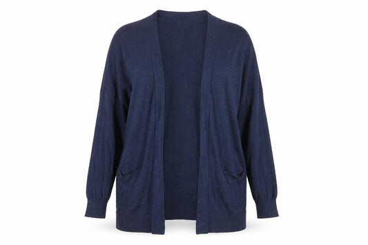 Mango Women's Blue Long Sleeve Cardigan Size 10
