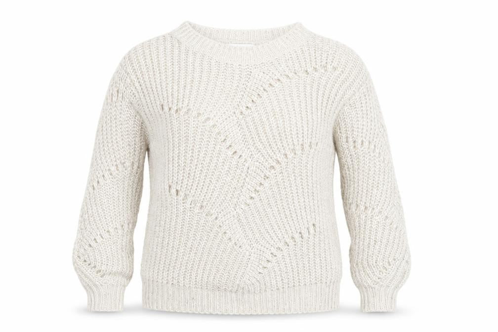 Next Women's Beige Knit Pullover Jumper Size 12