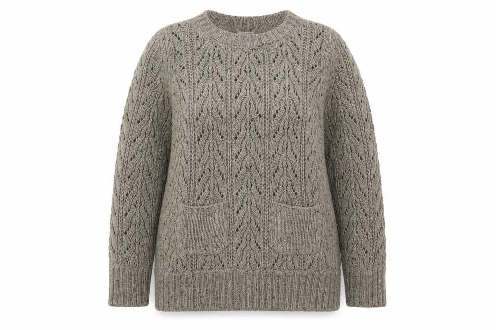 Marks & Spencer Women's Beige Pullover Jumper Size 12