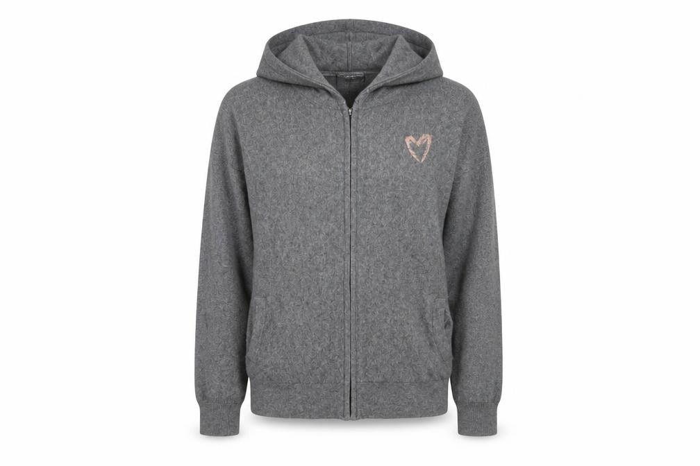 Mint Velvet Women's Grey Full Zip Hoodie Size 10