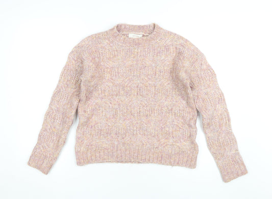 Marks and Spencer Women's Multicoloured Pullover Jumper