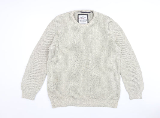 Maine New England Women's Beige XL Pullover Jumper