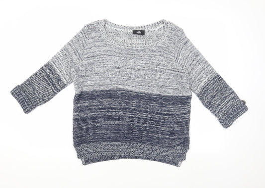 Wallis Women's Blue Pullover Jumper, Size S, Casual Knit