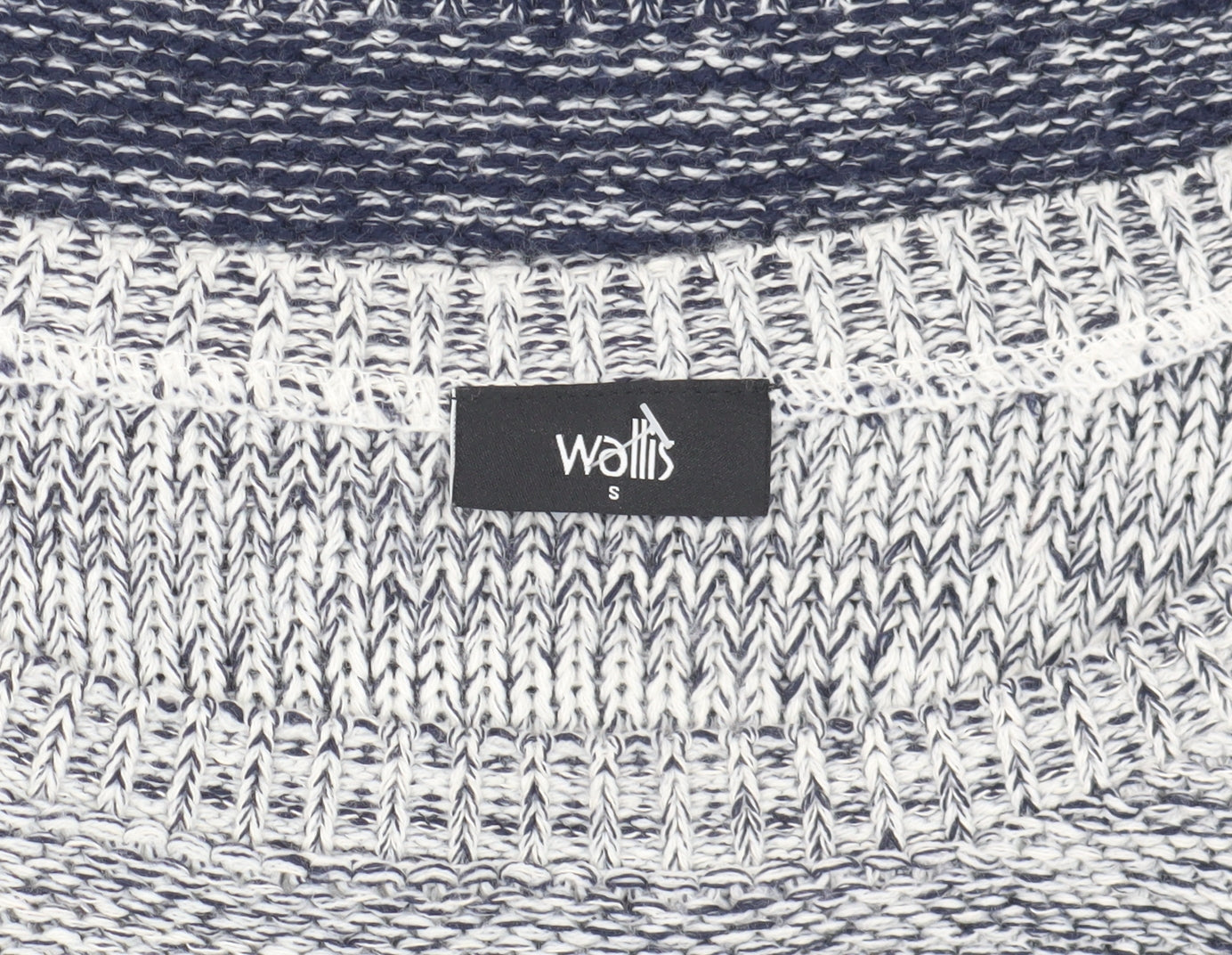 Wallis Women's Blue Pullover Jumper, Size S, Casual Knit