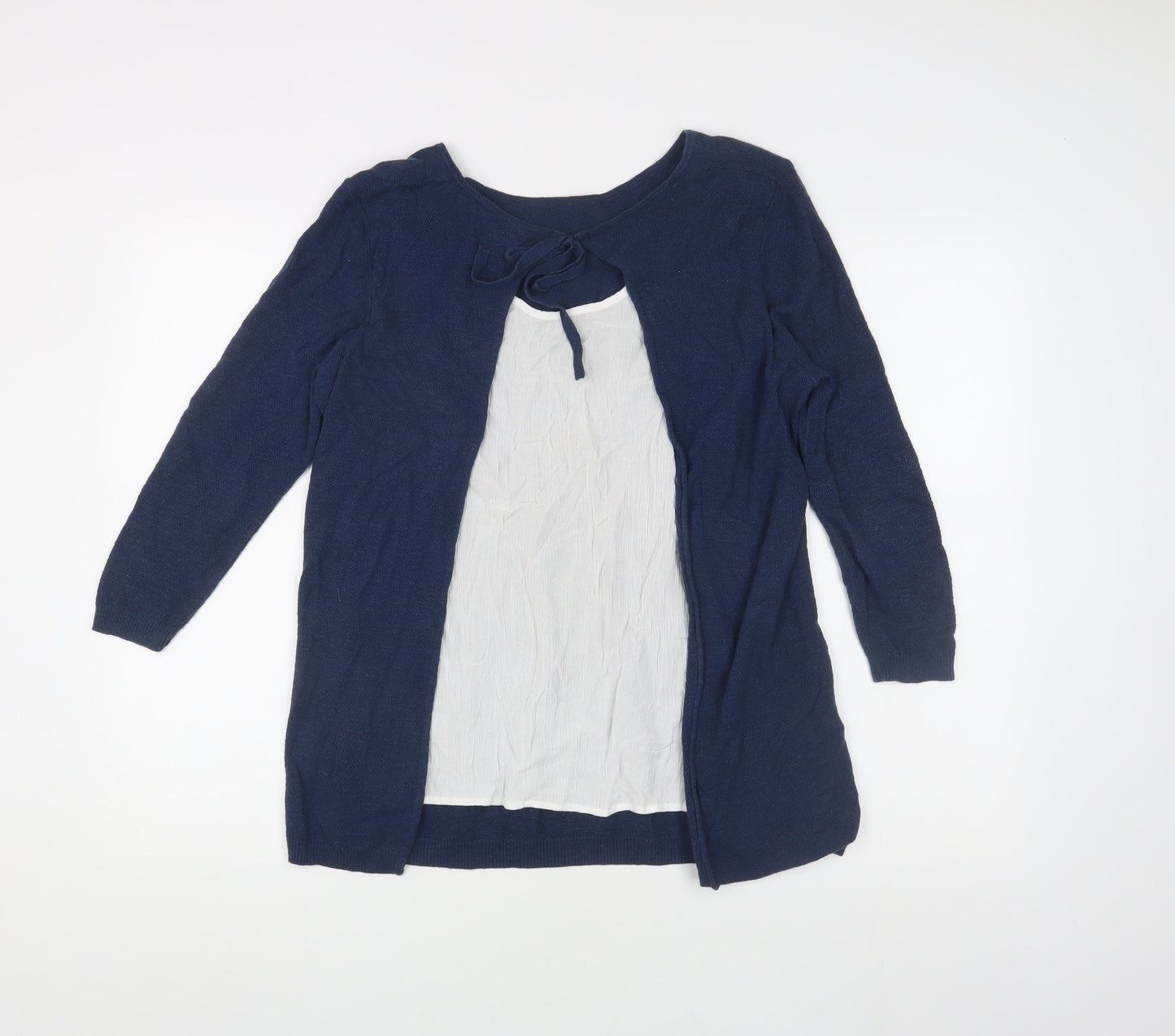 Fat Face Women's Blue Long Sleeve Top, Size 10
