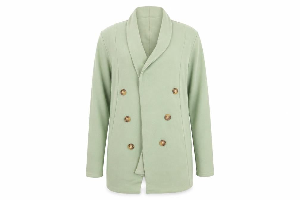 PRETTYLITTLETHING Women's Green Jacket UK 4 Casual Spring