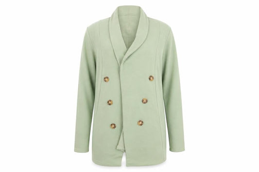 PRETTYLITTLETHING Women's Green Jacket UK 4 Casual Spring