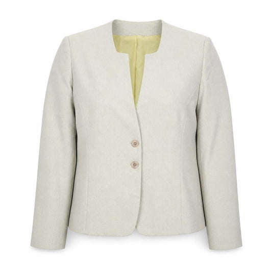 Jacques Vert Beige Women's Blazer Size 18, Regular Fit