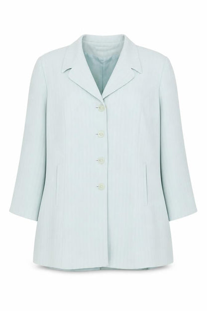 Gold by Michael H Women's Blue Blazer Size 18