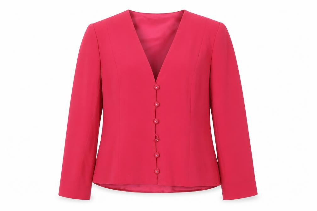 Tom Bowker Women's Pink Suit Jacket Size 12