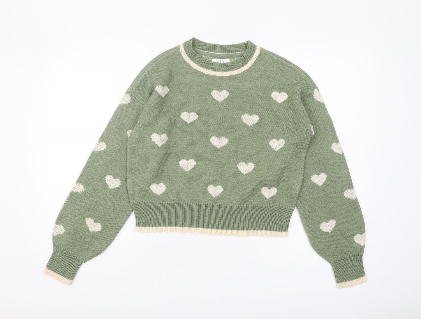 Jacqueline de Yong Women's Green Pullover M