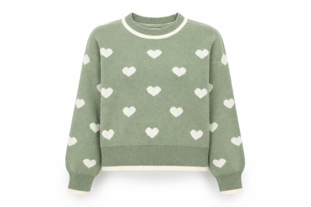 Jacqueline de Yong Women's Green Pullover M