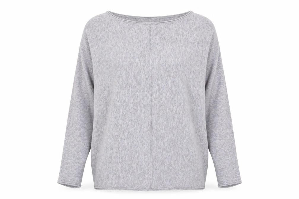 C&A Women's Grey Pullover Jumper - Size L