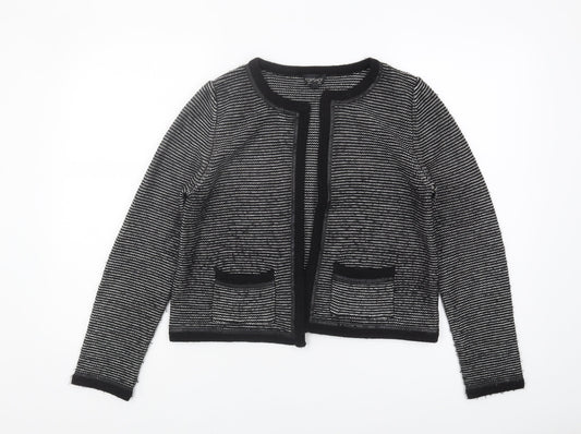 Topshop Women's Black Cardigan Size 12