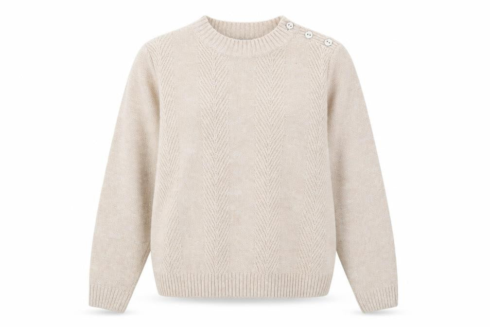 Honor Millburn Beige Women's Pullover Jumper, Size L